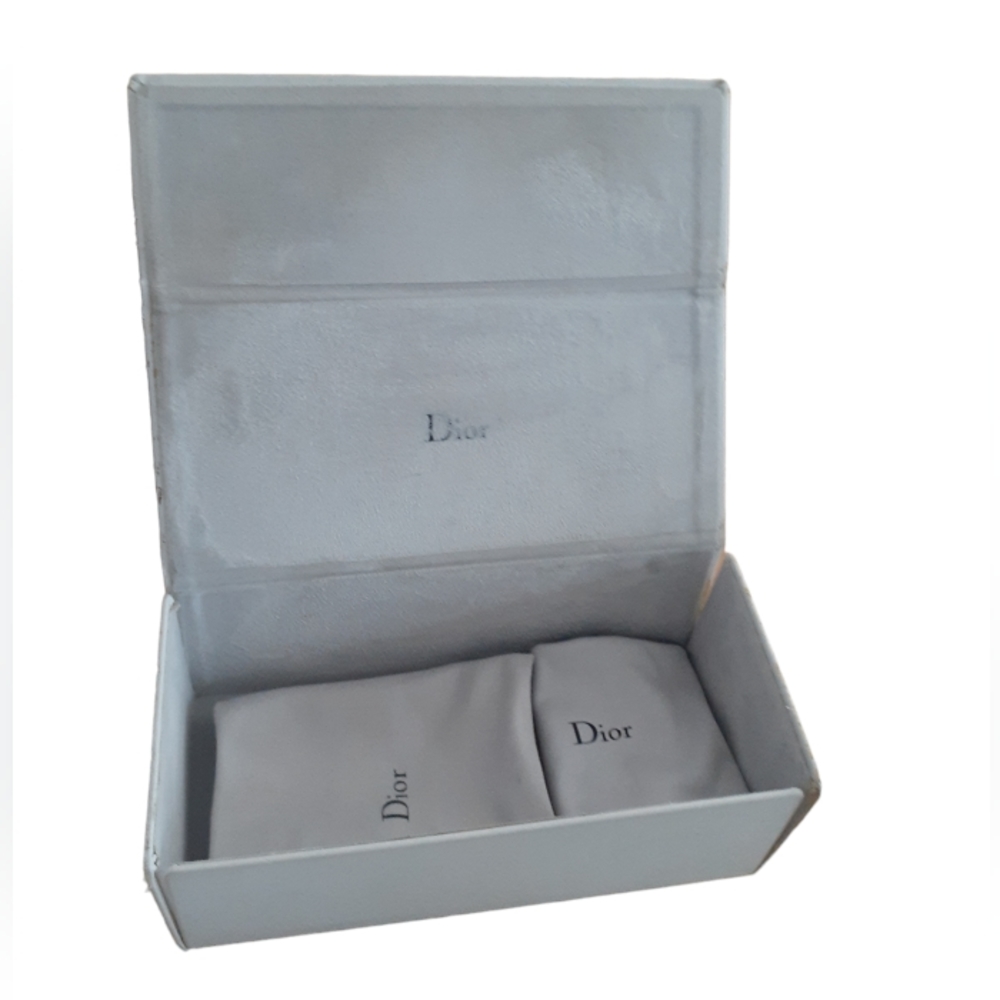 Dior Hardcover Sunglasses Case, Bag and Cloth